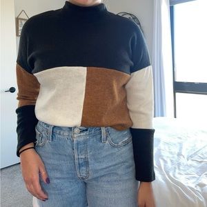 Colorblock Sweater